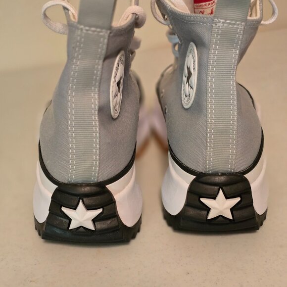 Converse Star Hike High Top Gray Size Wo 7.5 - Men 6 - Picture 2 of 5